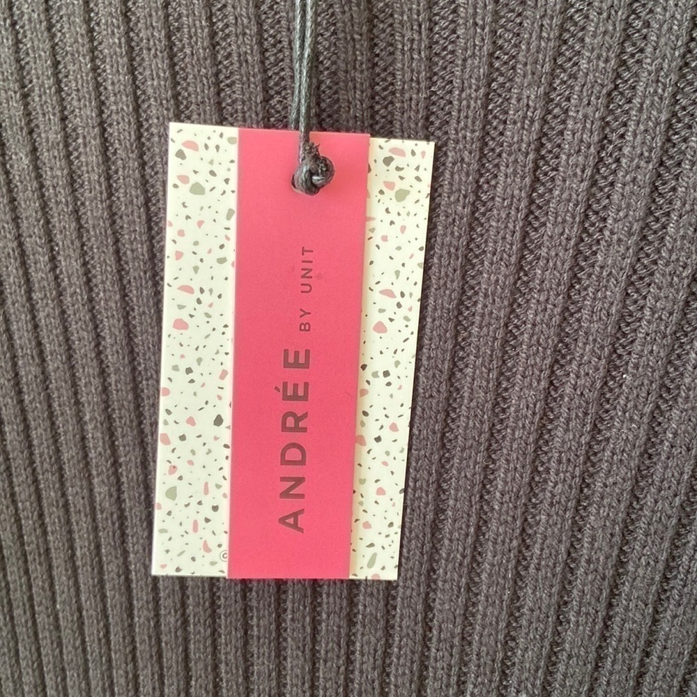 nwt Ribbed Colorblock Sweater Dress - Picture 4 of 9